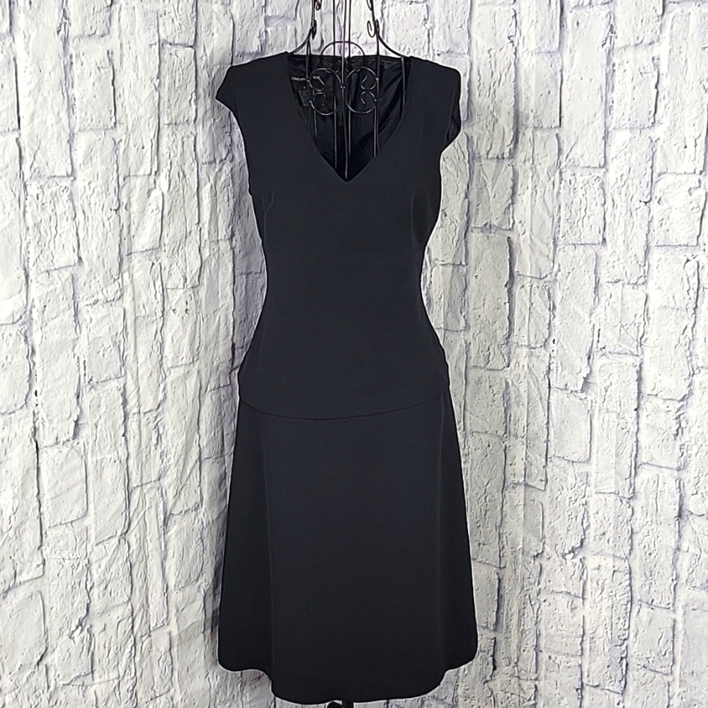 JONES OF NEW YORK‎ Black Sleeveless Dress Size 8